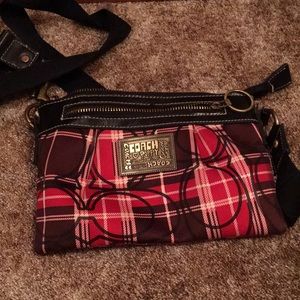 Coach cross body purse
